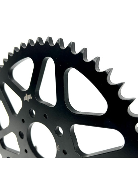 Steel Sprocket 52t 530 Harley Davidson Dyna FXD Glide Sportster 883 1200 1450 1600 Stunt Club Style