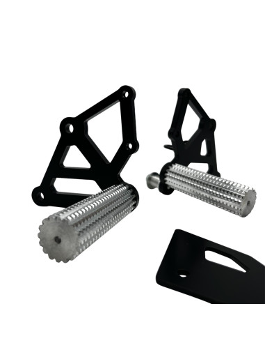 Front Sets Driver's Footrest Footpegs Honda CB 650R CB1000 Hornet (2019-2025) Stunt Gymkhana