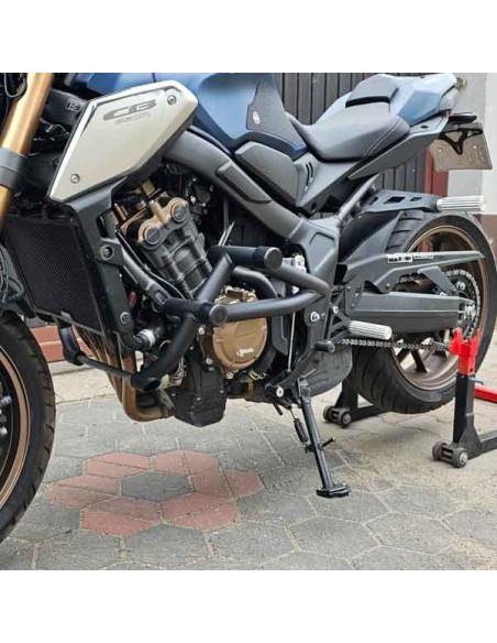 Rear Sets - Footrests Pegs Subcage Honda CB 650R CB650 (2019-2024) Stunt Gymkhana