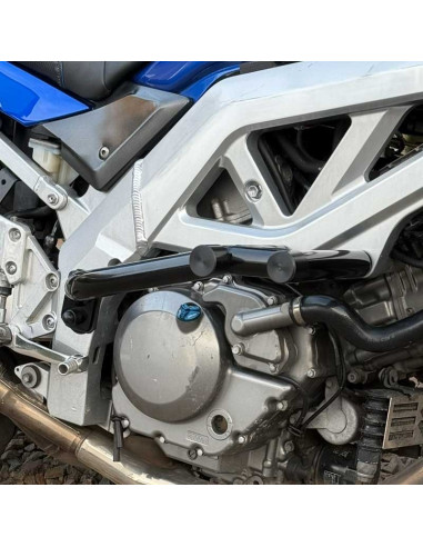Suzuki SV650 Crash Cage (2003-2013) - Crash Bar Engine Guard | Stunt Race Track