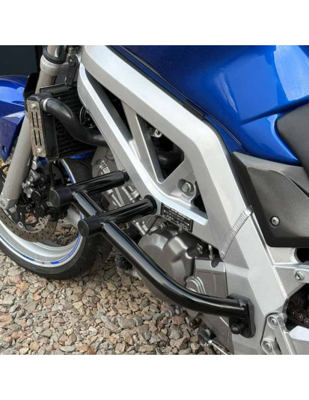 Suzuki SV650 Crash Cage (2003-2013) - Crash Bar Engine Guard | Stunt Race Track