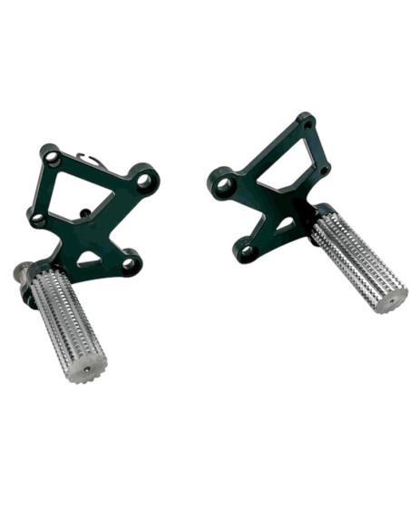 Front Sets Driver's Footrest Footpegs Kawasaki ZX4-RR Ninja ZX400 (2023-2025) Stunt Gymkhana