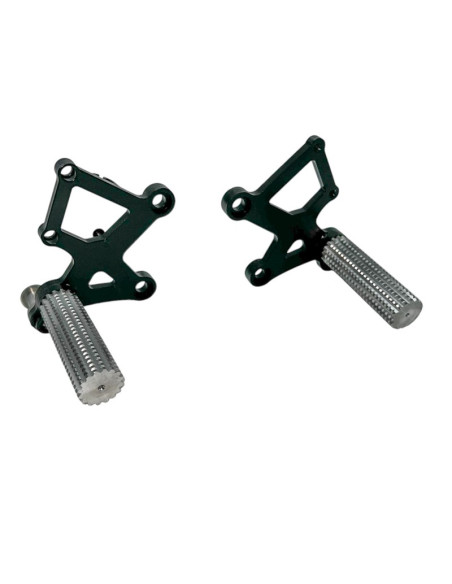 Front Sets Driver's Footrest Footpegs Kawasaki ZX4-RR Ninja ZX400 (2023-2025) Stunt Gymkhana