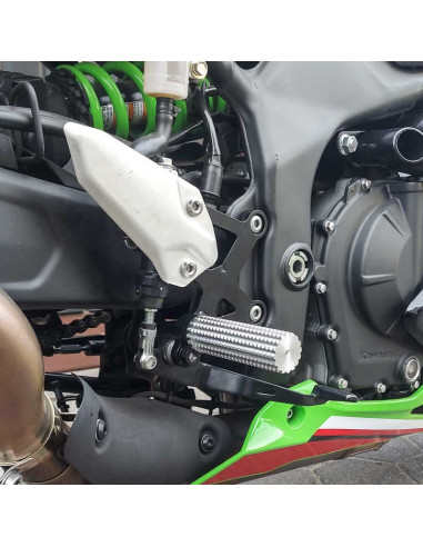 Front Sets Driver's Footrest Footpegs Kawasaki ZX4-RR Ninja ZX400 (2023-2025) Stunt Gymkhana