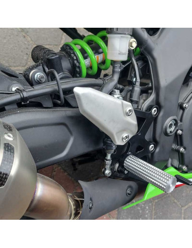 Front Sets Driver's Footrest Footpegs Kawasaki ZX4-RR Ninja ZX400 (2023-2025) Stunt Gymkhana
