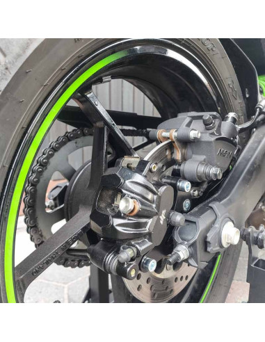 Handbrake Bracket Extra Caliper Kawasaki ZX4-RR Ninja ZX400 (2023-2025) Stunt Gymkhana