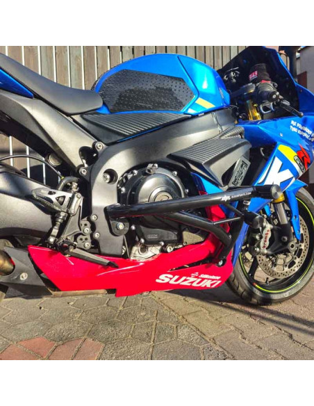 Suzuki GSXR 600 750 Crash Cage (2011-2026) Engine Guard Crash Bar - Stunt Gymkhana