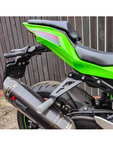Rear Sets - Footrests Pegs Subcage Kawasaki ZX4-RR Ninja ZX400 (2023-2025) Stunt Gymkhana