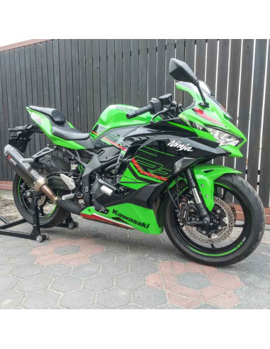 Rear Sets - Footrests Pegs Subcage Kawasaki ZX4-RR Ninja ZX400 (2023-2025) Stunt Gymkhana