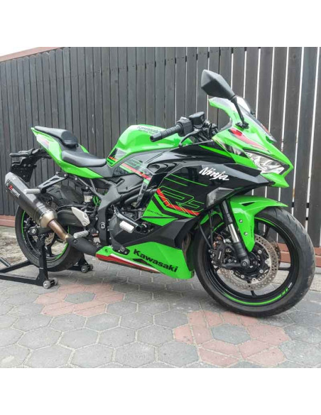 Rear Sets - Footrests Pegs Subcage Kawasaki ZX4-RR Ninja ZX400 (2023-2025) Stunt Gymkhana