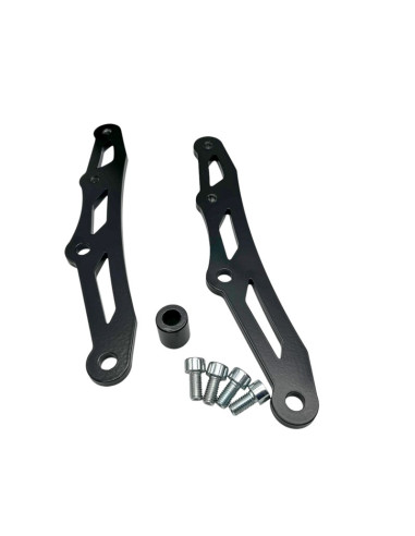 Rear Sets - Footrests Pegs Subcage Kawasaki ZX4-RR Ninja ZX400 (2023-2025) Stunt Gymkhana
