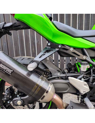Rear Sets - Footrests Pegs Subcage Kawasaki ZX4-RR Ninja ZX400 (2023-2025) Stunt Gymkhana