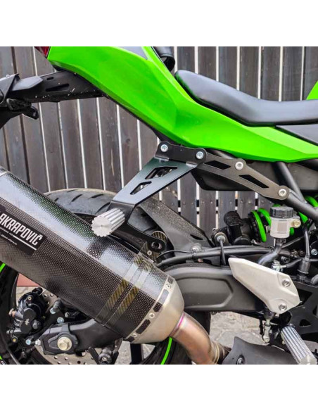Rear Sets - Footrests Pegs Subcage Kawasaki ZX4-RR Ninja ZX400 (2023-2025) Stunt Gymkhana