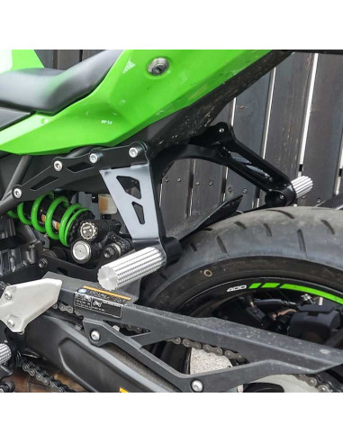 Rear Sets - Footrests Pegs Subcage Kawasaki ZX4-RR Ninja ZX400 (2023-2025) Stunt Gymkhana
