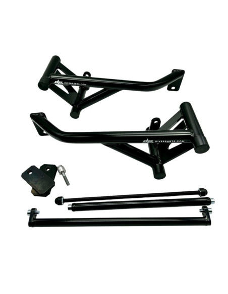 Crash Cage Engine Guard Crash Bar Kawasaki ZX6-R Ninja 636 (2024-2025) Stunt Gymkhana