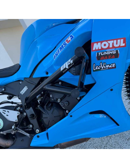 Crash Cage Engine Guard Crash Bar Kawasaki ZX6-R Ninja 636 (2024-2025) Stunt Gymkhana
