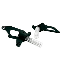 Front Sets Driver's Footrest Footpegs Yamaha MT07 MT-07 (2014-2024) Stunt Gymkhana 2