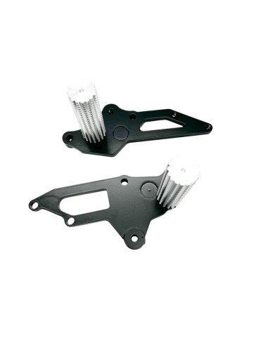 Front Sets Driver's Footrest Footpegs Yamaha MT07 MT-07 (2014-2024) Stunt Gymkhana