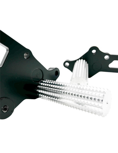 Front Sets Driver's Footrest Footpegs Yamaha MT07 MT-07 (2014-2024) Stunt Gymkhana
