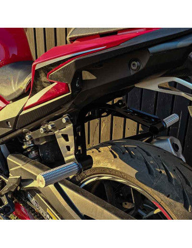 Rear Sets Footrests Pegs Subcage Honda CB500F CBR 500R (2016-2025) Stunt Gymkhana