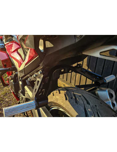 Rear Sets Footrests Pegs Subcage Honda CB500F CBR 500R (2016-2025) Stunt Gymkhana