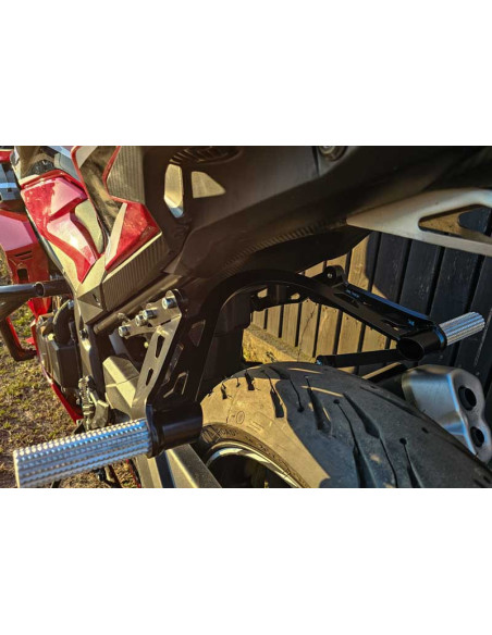 Rear Sets Footrests Pegs Subcage Honda CB500F CBR 500R (2016-2025) Stunt Gymkhana