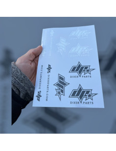 Motorcycle stickers set Dixer Parts - Stunt Gymkhana 2