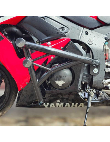 Yamaha R6 Crash Cage YFZF (2003-2005) 5SL - Engine Guard Crash Bar - Stunt Gymkhana