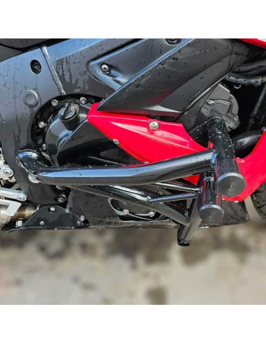 Yamaha R6 Crash Cage YFZF (2003-2005) 5SL - Engine Guard Crash Bar - Stunt Gymkhana
