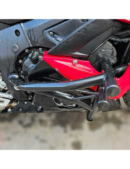 Yamaha R6 Crash Cage YFZF (2003-2005) 5SL - Engine Guard Crash Bar - Stunt Gymkhana
