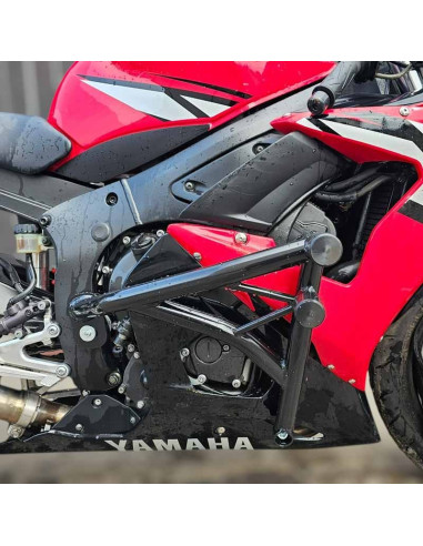 Yamaha R6 Crash Cage YFZF (2003-2005) 5SL - Engine Guard Crash Bar - Stunt Gymkhana