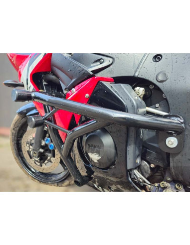 Yamaha R6 Crash Cage YFZF (2003-2005) 5SL - Engine Guard Crash Bar - Stunt Gymkhana