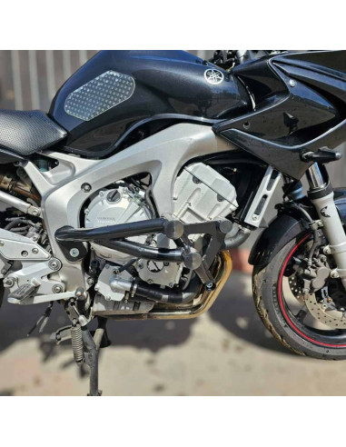 Crash Cage Engine Guard Bar Yamaha FZ6 Fazer (2004-2009) S1 S2 Stunt Gymkhana
