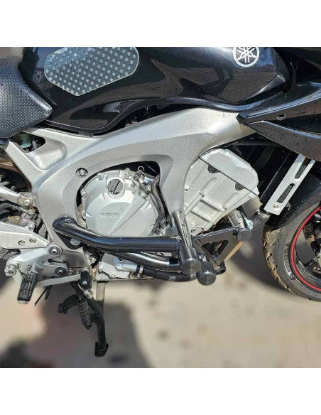 Crash Cage Engine Guard Bar Yamaha FZ6 Fazer (2004-2009) S1 S2 Stunt Gymkhana