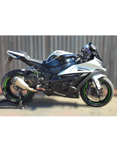 Crash Cage Engine Guard Bar Kawasaki ZX10R Ninja (2011-2015) Stunt Gymkhana