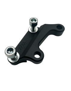 Left Upgrades OEM Caliper Adapter Bracket 14" (355mm) rotor Harley Davidson Dyna Softail Touring