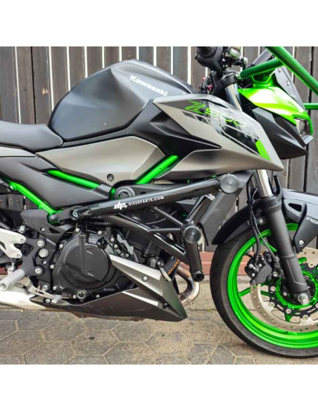 Kawasaki Z500 Crash Cage Stunt - Engine Guard Bar - ABS | (2024-2025) | Gymkhana