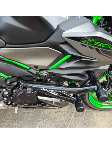 Kawasaki Z500 Crash Cage Stunt - Engine Guard Bar - ABS | (2024-2025) | Gymkhana