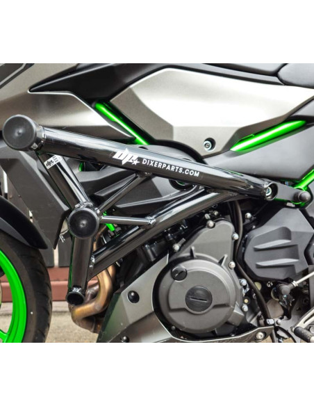 Kawasaki Z500 Crash Cage Stunt - Engine Guard Bar - ABS | (2024-2025) | Gymkhana