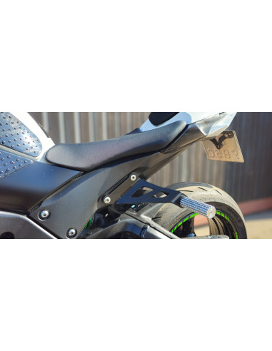 Rear Sets Footrests Pegs Subcage Kawasaki ZX10R Ninja (2011-2015) Stunt Gymkhana