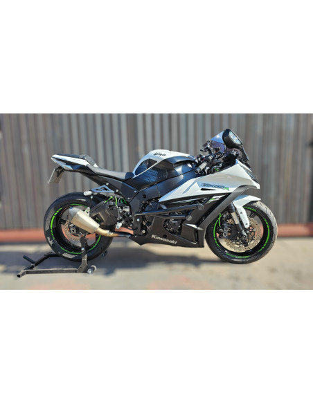 Front Sets Driver's Footrest Footpegs Kawasaki ZX10R Ninja (2011-2015)  Stunt Gymkhana