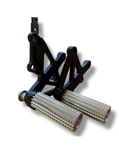 Front Sets Driver's Footrest Footpegs Kawasaki ZX10R Ninja (2011-2015)  Stunt Gymkhana