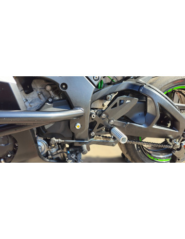 Front Sets Driver's Footrest Footpegs Kawasaki ZX10R Ninja (2011-2015)  Stunt Gymkhana