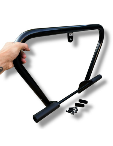 Harley Davidson Dyna crash bar (1994-2005) Crash Cage Engine Guard Bar -  Stunt Club Style