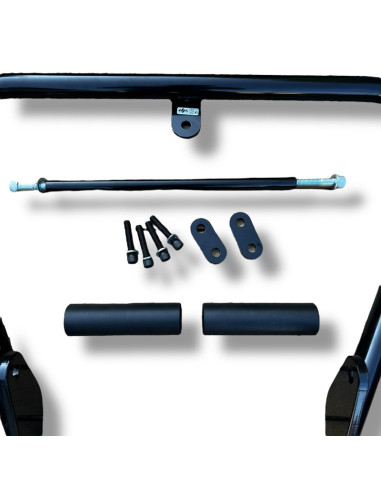 Harley Davidson Dyna crash bar (1994-2005) Crash Cage Engine Guard Bar -  Stunt Club Style