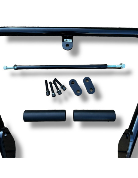 Harley Davidson Dyna crash bar (1994-2005) Crash Cage Engine Guard Bar -  Stunt Club Style