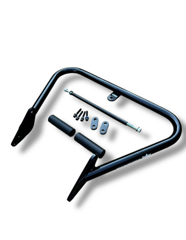 Harley Davidson Dyna crash bar (1994-2005) Crash Cage Engine Guard Bar -  Stunt Club Style
