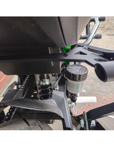 Rear Sets Footrests Pegs Subcage Kawasaki Z500 ABS (2024-2025) Stunt Gymkhana