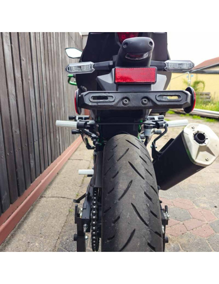 Rear Sets Footrests Pegs Subcage Kawasaki Z500 ABS (2024-2025) Stunt Gymkhana
