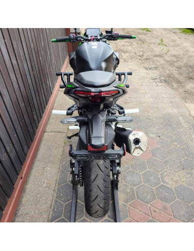 Rear Sets Footrests Pegs Subcage Kawasaki Z500 ABS (2024-2025) Stunt Gymkhana